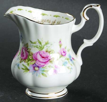 Flower of The Month (Newer, Montrose) Mini Creamer