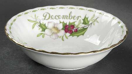Flower of The Month (Newer, Montrose) Fruit/Dessert (Sauce) Bowl