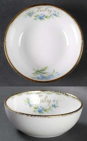 Flower of The Month (Newer, Montrose) Mini Open Sugar Bowl