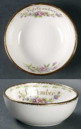 Flower of The Month (Newer, Montrose) Mini Open Sugar Bowl