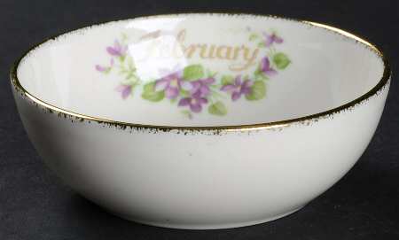 Flower of The Month (Newer, Montrose) Mini Open Sugar Bowl