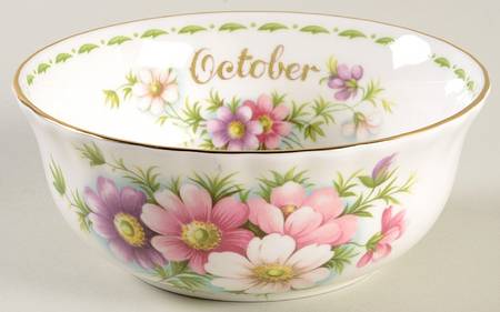 Flower of The Month (Newer, Montrose) Oatmeal Bowl