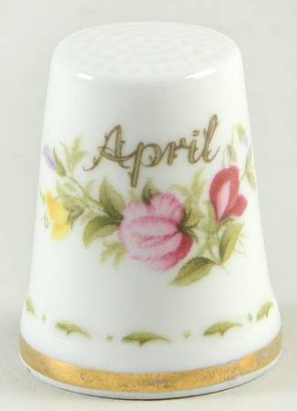 Flower of The Month (Newer, Montrose) Thimble