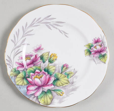 Flower of The Month (Older, Hampton) Bread & Butter Plate