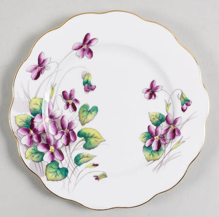 Flower of The Month (Older, Hampton) Bread & Butter Plate