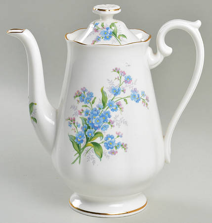 Forget Me Not Mini Coffee Pot & Lid