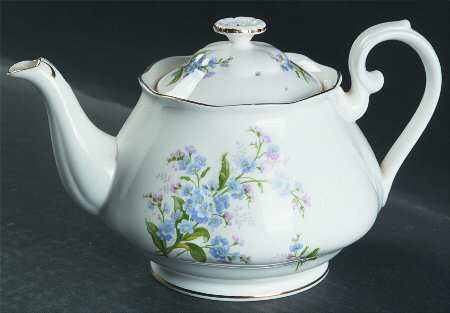 Forget Me Not Small Teapot & Lid