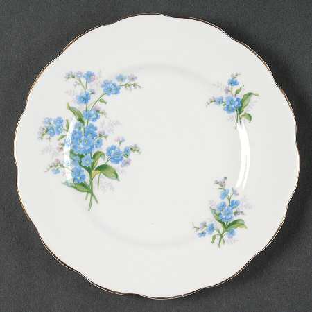 Forget Me Not Dessert/Pie Plate