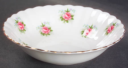 Forget Me Not Rose Fruit/Dessert (Sauce) Bowl