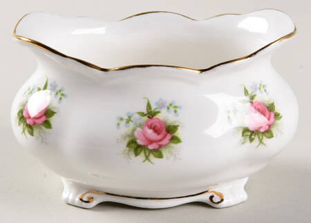 Forget Me Not Rose Mini Open Sugar Bowl