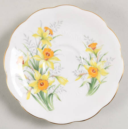Friendship Series Saucer for Footed Cup