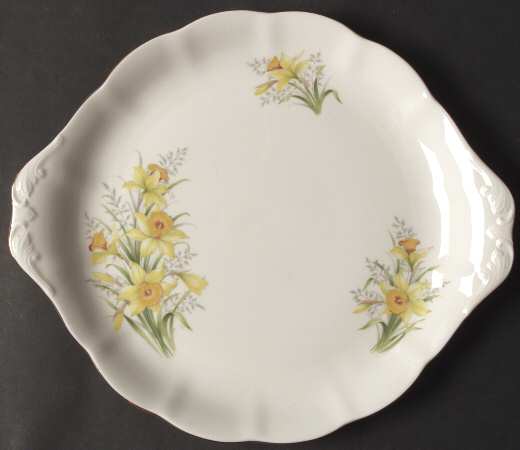 Friendship Series Handled Cake Plate