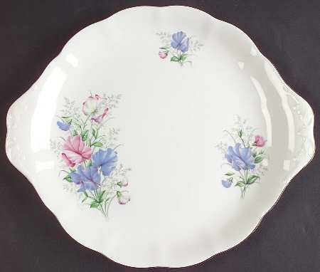 Friendship Series Handled Cake Plate