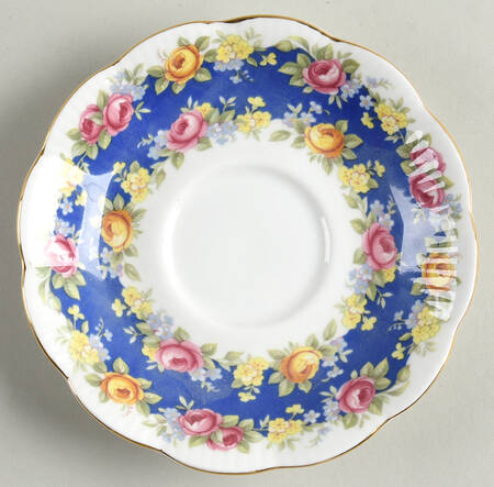 Garland Series Saucer for Footed Cup