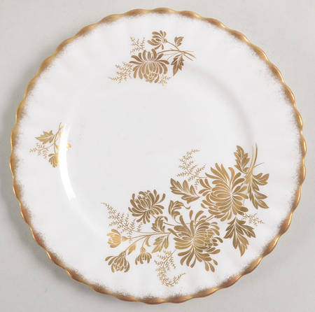 Golden Glory Bread & Butter Plate