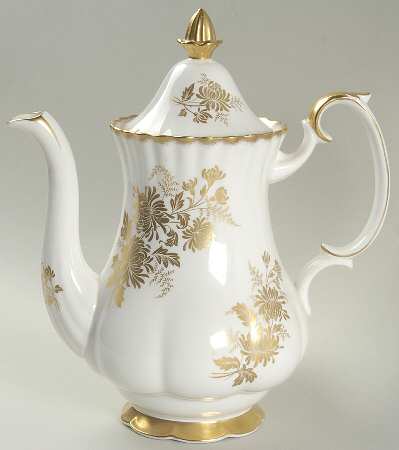 Golden Glory Coffee Pot & Lid