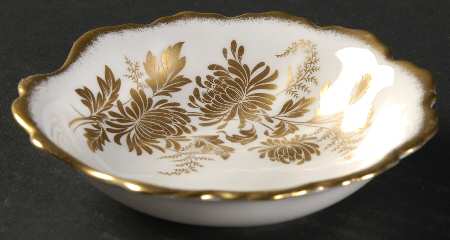 Golden Glory Shell Shaped Dish