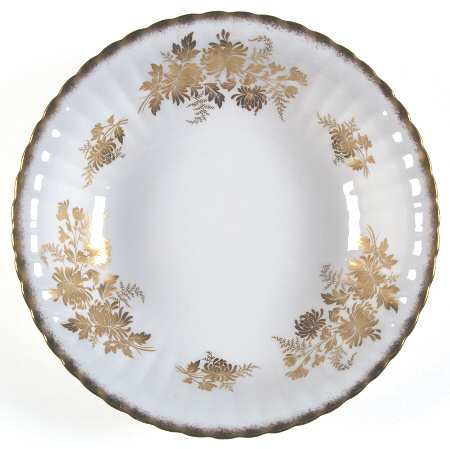 Golden Glory 9" Round Vegetable Bowl