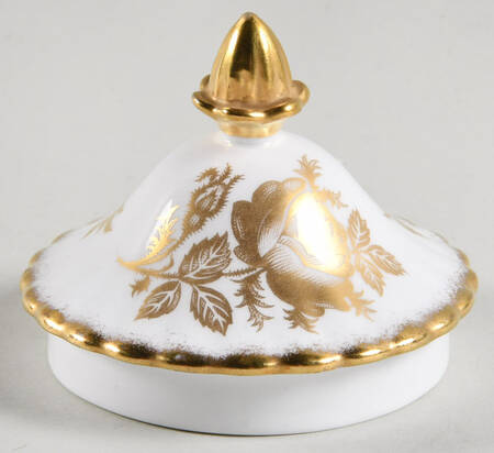 Golden Rose Lid for Sugar Bowl