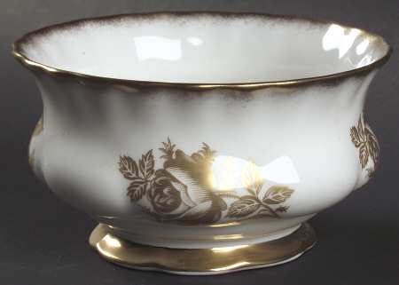 Golden Rose Open Sugar Bowl