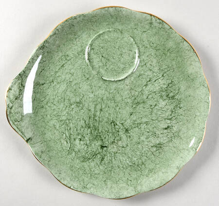 Gossamer Green Snack Plate