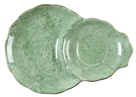 Gossamer Green Plate for Dessert Plate & Cup Set