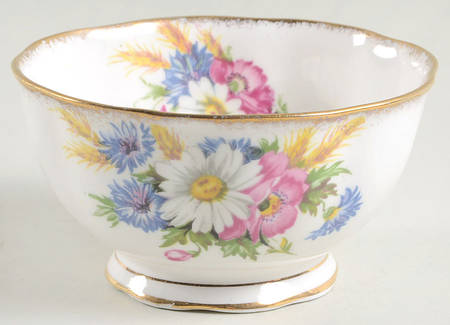 Harvest Bouquet Open Sugar Bowl