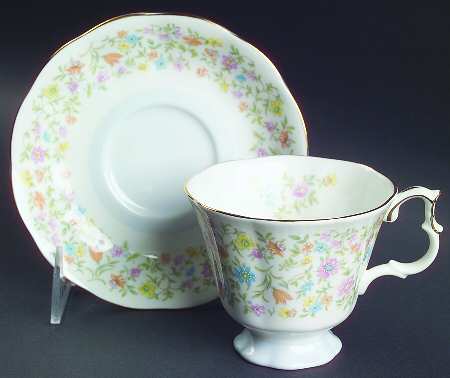 Harmony Series Footed Cup & Saucer Set