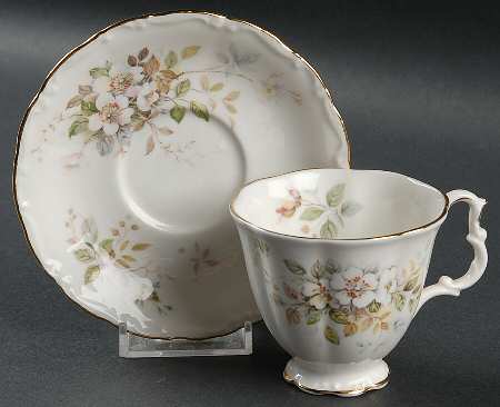 Haworth Footed Demitasse Cup & Saucer Set