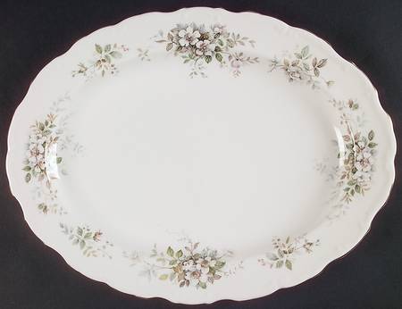 Haworth 16" Oval Serving Platter