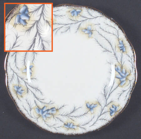 Heather Bell Bread & Butter Plate