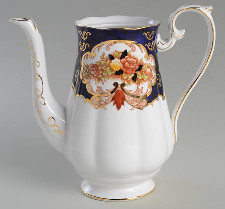 Heirloom (Bone China Stamp) Small Coffee Pot No Lid