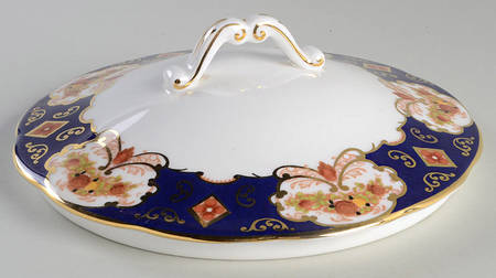 Heirloom (Bone China Stamp) Lid for Round Vegetable