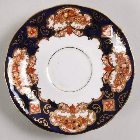 Heirloom (Bone China Stamp) Saucer for Oversized Cup