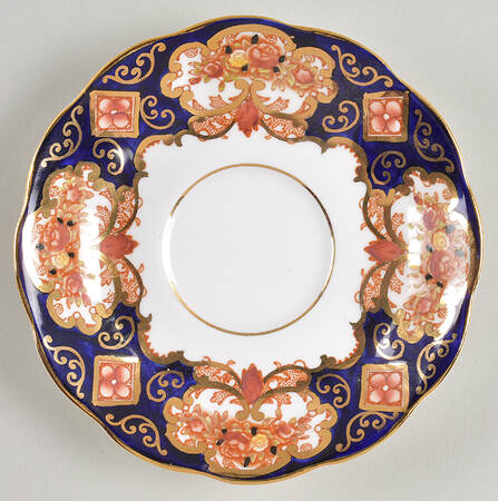 Heirloom (Bone China Stamp) Saucer for Footed Cup