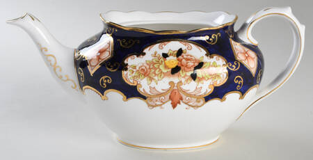 Heirloom (Bone China Stamp) Teapot No Lid