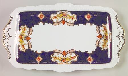 Heirloom (Bone China Stamp) Large Sandwich Tray