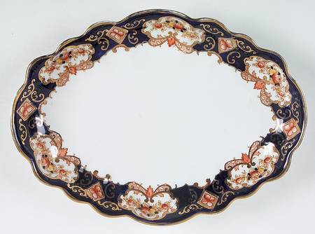 Heirloom (Bone China Stamp) Shallow Oval Bowl