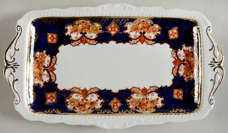 Heirloom (Bone China Stamp) Large Sandwich Tray