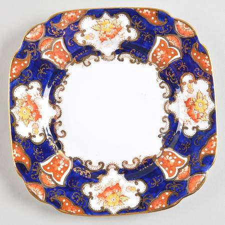 Heirloom (Bone China Stamp) Square Bread & Butter Plate