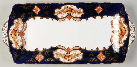 Heirloom (Bone China Stamp) Large Sandwich Tray