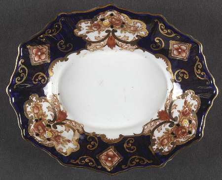 Heirloom (Bone China Stamp) Oval Sweet Meat Dish