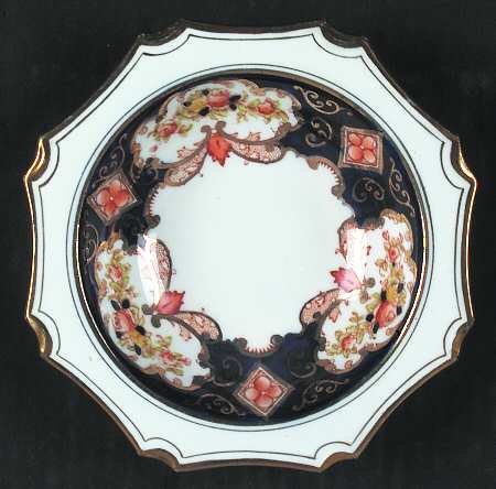 Heirloom (Crown China Stamp, SCALLOPED) Nut Dish