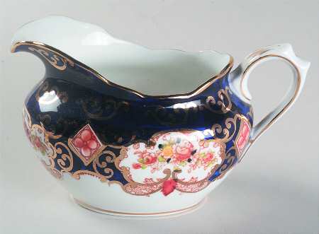 Heirloom (Crown China Stamp, SCALLOPED) Creamer