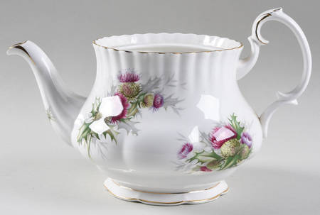 Highland Thistle Teapot No Lid