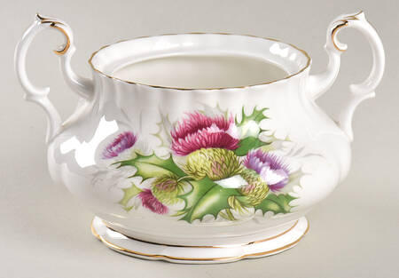 Highland Thistle Sugar Bowl No Lid