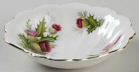Highland Thistle Shell Shaped Dish
