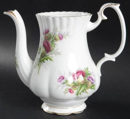 Highland Thistle Coffee Pot No Lid
