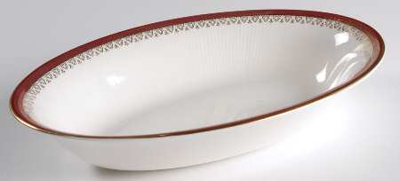 Holyrood 10" Oval Vegetable Bowl