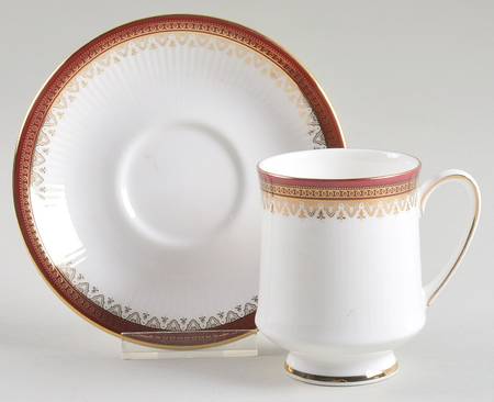 Holyrood Footed Cup & Saucer Set